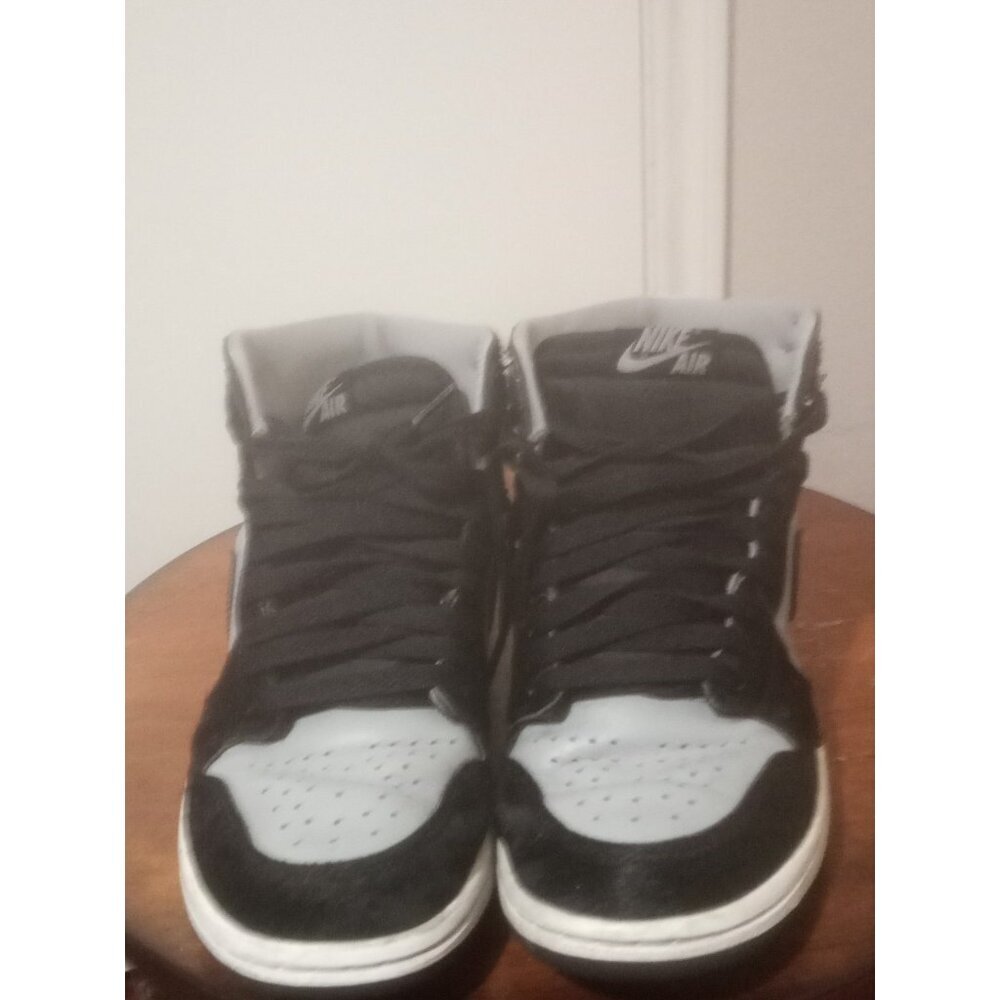 Nike Jordan 1 Retro High OG Twist 2.0 Med Black Grey Wmns 9/Men 7 DZ2523-001 - Picture 5 of 13